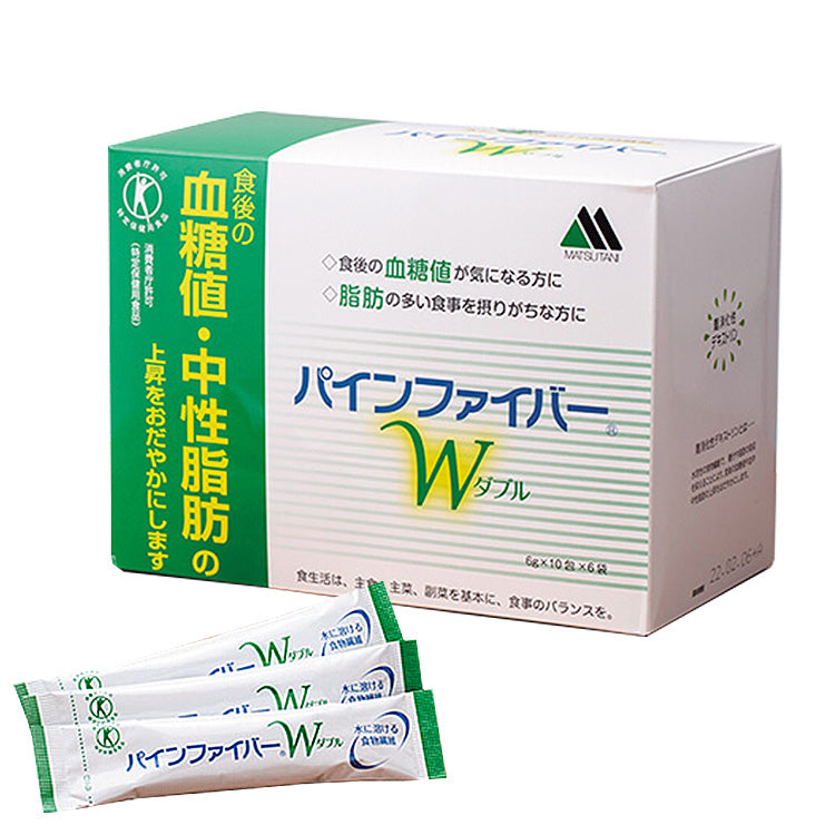 パインファイバーＷ 6g×10包×6袋 (特定保健用食品) – メディシス（四国